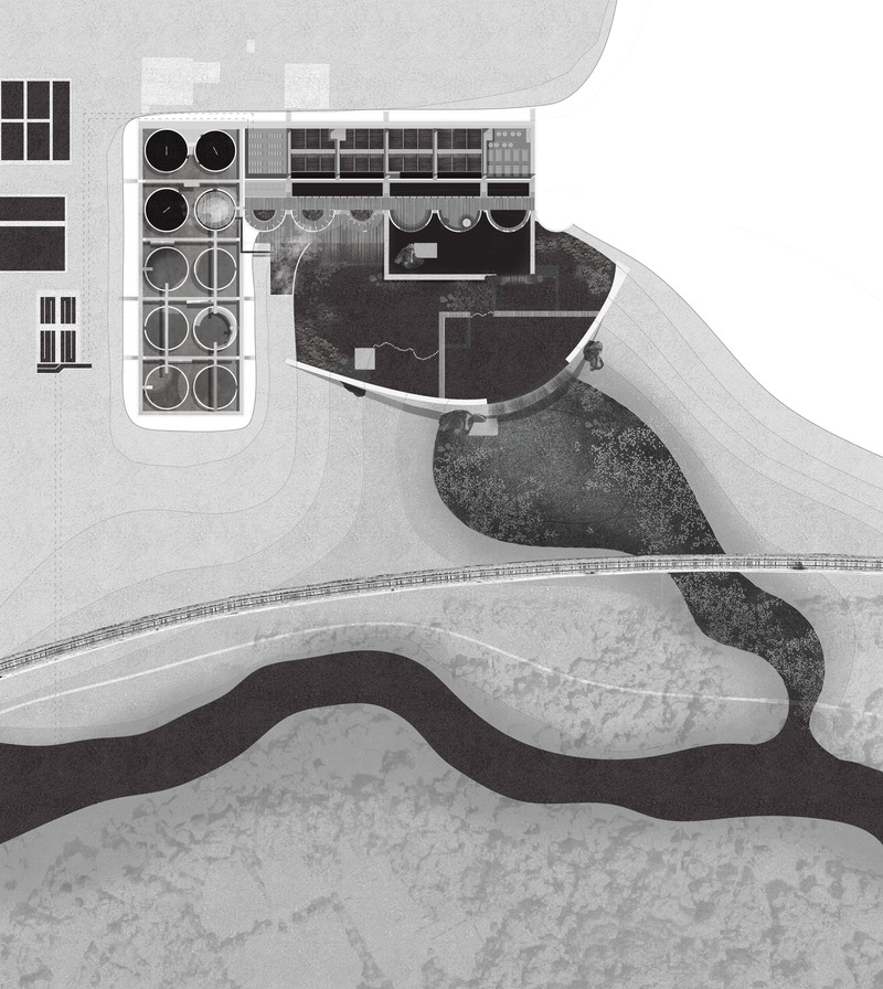 Press kit | 4083-01 - Press release | Geographies of Urban Filth - Liyang Zhang Architecture + Design and Rick Andrighetti, University of Waterloo - Institutional Architecture - plan<br> - Photo credit: liyang zhang