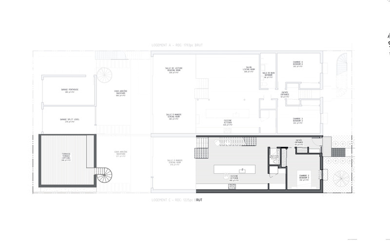 Dossier de presse | 3946-01 - Communiqué de presse | Le Castor Des Érables - Parkhouse - Design d’intérieur résidentiel -  Cottage - Rez-de-chaussée + Terrasse - Crédit photo :  L. McComber – architecture vivante 