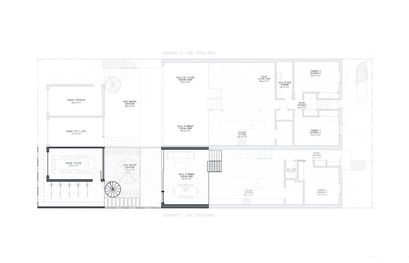 Dossier de presse | 3946-01 - Communiqué de presse | Le Castor Des Érables - Parkhouse - Design d’intérieur résidentiel -  Cottage - Rez-de-jardin + Garage - Crédit photo :  L. McComber – architecture vivante 