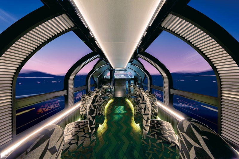 Press kit | 1028-13 - Press release | 2019 Shortlist Announced for ABB LEAF Awards - Arena International Group - Industrial Architecture - West Japan Railway Company Twilight Express Mizukaze, Japan - Photo credit: Nikken Space Design
