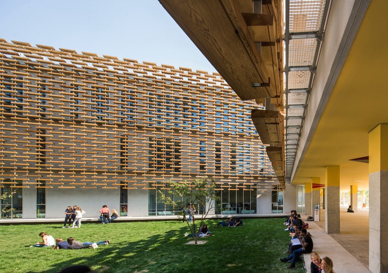 Press kit | 1799-04 - Press release | Architecture of Resonance - Ferrier Marchetti Studio - Event + Exhibition - International French School of Beijing, China, 2016 - Photo credit: Luc Boegly