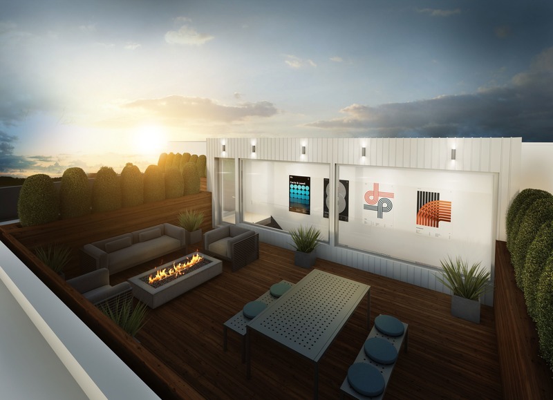 Dossier de presse | 3946-01 - Communiqué de presse | Le Castor Des Érables - Parkhouse - Design d’intérieur résidentiel -   Penthouse - Terrasse  - Crédit photo : Parkhouse