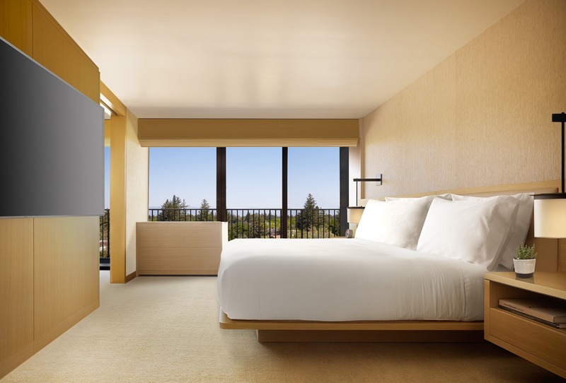 Press kit | 2757-10 - Press release | Montalba Architects Unveils New Hospitality Projects - Montalba Architects - Commercial Architecture - <p class="">Understated luxury—one of the tenets of the brand—is apparent in all of the hotel’s rooms, providing a subtlety of contrasts to the urban setting.</p> - Photo credit: Barbara Kraft