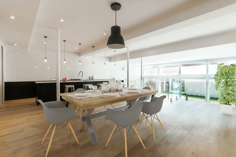 Dossier de presse | 3946-01 - Communiqué de presse | Le Castor Des Érables - Parkhouse - Design d’intérieur résidentiel - Split-Level - Cuisine  - Crédit photo : Parkhouse/Bardagi
