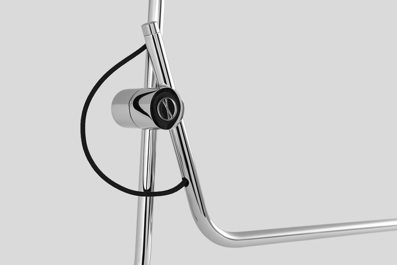 Press kit | 2375-03 - Press release | A Novel Lighting Brand Affirms its Global Presence With an Official Launch in France - d'Armes - Lighting Design -  Hartau Chrome (detail)  - Photo credit: Jean-Sébastien Sénécal