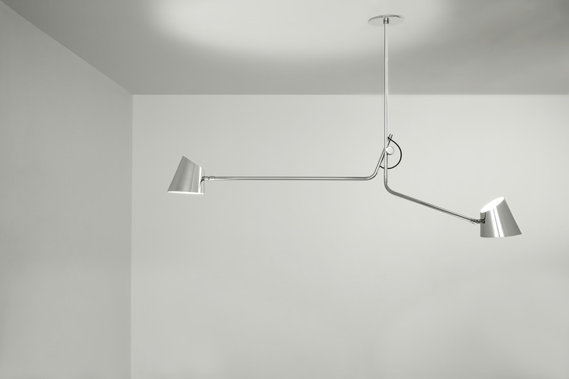 Press kit | 2375-03 - Press release | A Novel Lighting Brand Affirms its Global Presence With an Official Launch in France - d'Armes - Lighting Design - Hartau Double Chrome - Photo credit: Jean-Sébastien Sénécal