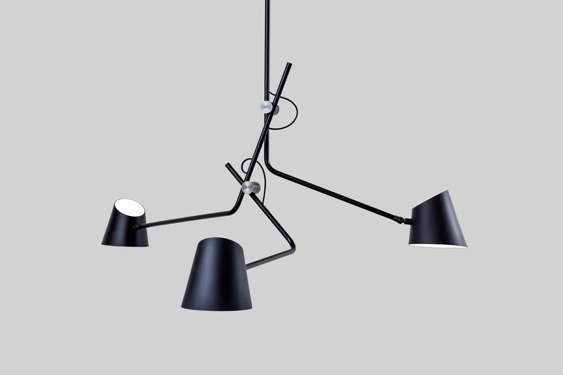 Press kit | 2375-03 - Press release | A Novel Lighting Brand Affirms its Global Presence With an Official Launch in France - d'Armes - Lighting Design - Hartau Triple Black - Photo credit: Jean-Sébastien Sénécal