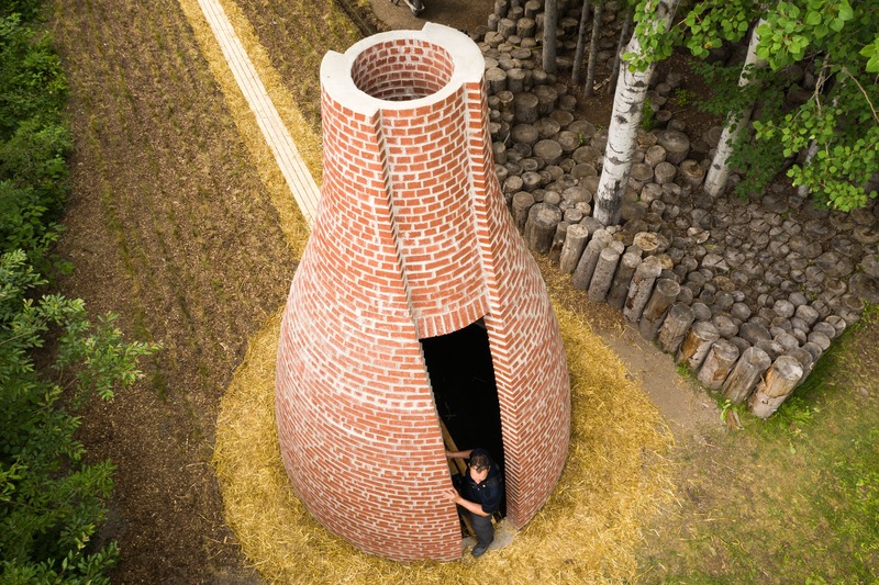 Press kit | 837-33 - Press release | The International Garden Festival Celebrates its 20th Edition - Playgrounds - International Garden Festival | Reford Gardens - Landscape Architecture - Le dernier petit cochon<br>APPAREIL Architecture<br>– Montréal (Québec) Canada - Photo credit: Martin Bond