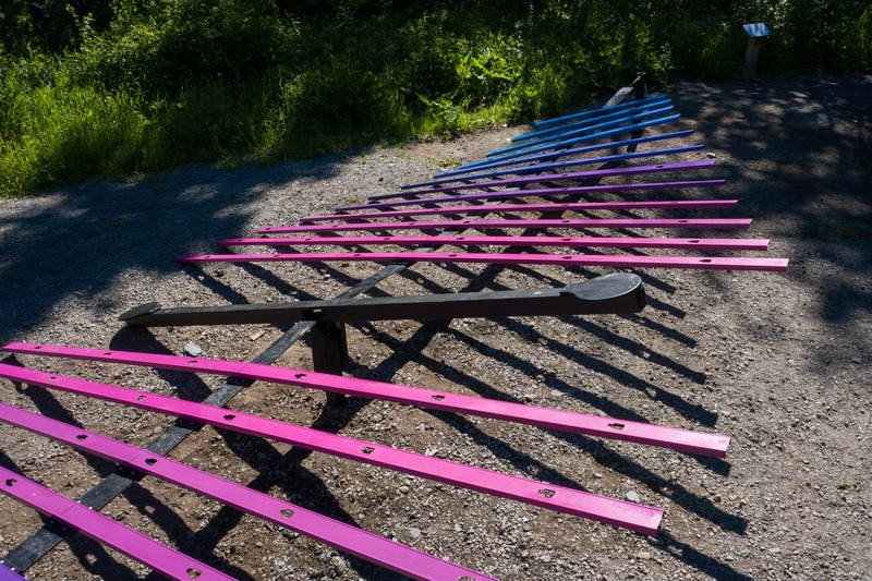 Press kit | 837-33 - Press release | The International Garden Festival Celebrates its 20th Edition - Playgrounds - International Garden Festival | Reford Gardens - Landscape Architecture - Making Waves<br>Ted Kesik, Cornel Campbell, Thevishka Kanishkan, Reesha Morar &amp; Anton Skorishchenko<br>– Toronto (Ontario) Canada <br> - Photo credit: Martin Bond