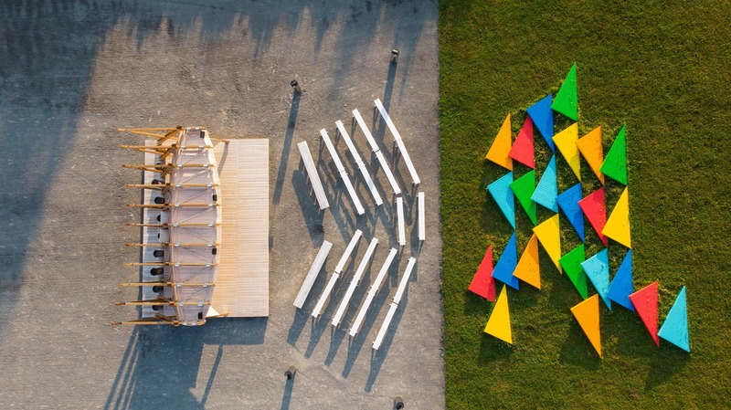 Press kit | 837-33 - Press release | The International Garden Festival Celebrates its 20th Edition - Playgrounds - International Garden Festival | Reford Gardens - Landscape Architecture - Ici et ailleurs<br>José Luis Torres<br>– Montmagny (Québec) Canada - Photo credit: Jean-Christophe Lemay