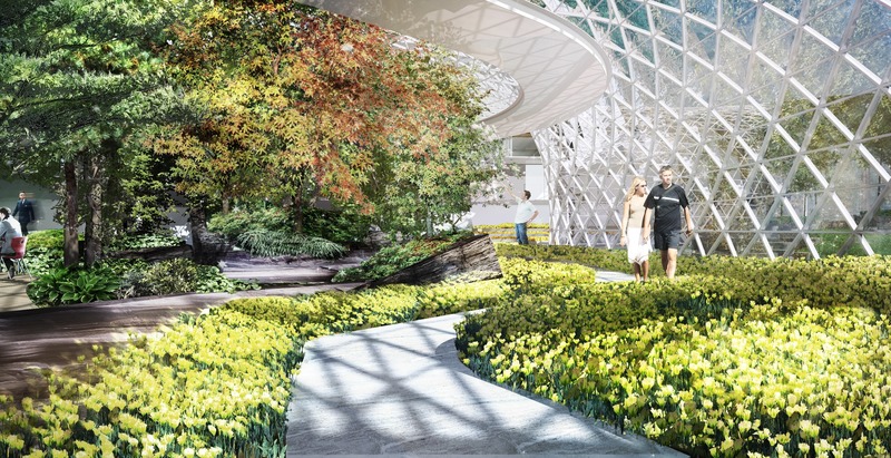 Press kit | 4015-01 - Press release | Nong Fab LNG Receiving Terminal - TK Studio Co.,Ltd. - Landscape Architecture - Climatic Atrium - Photo credit: TK Studio