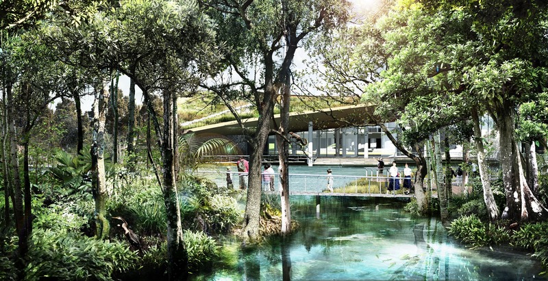Press kit | 4015-01 - Press release | Nong Fab LNG Receiving Terminal - TK Studio Co.,Ltd. - Landscape Architecture -  Swamp Peat Forest zone - Photo credit: TK Studio