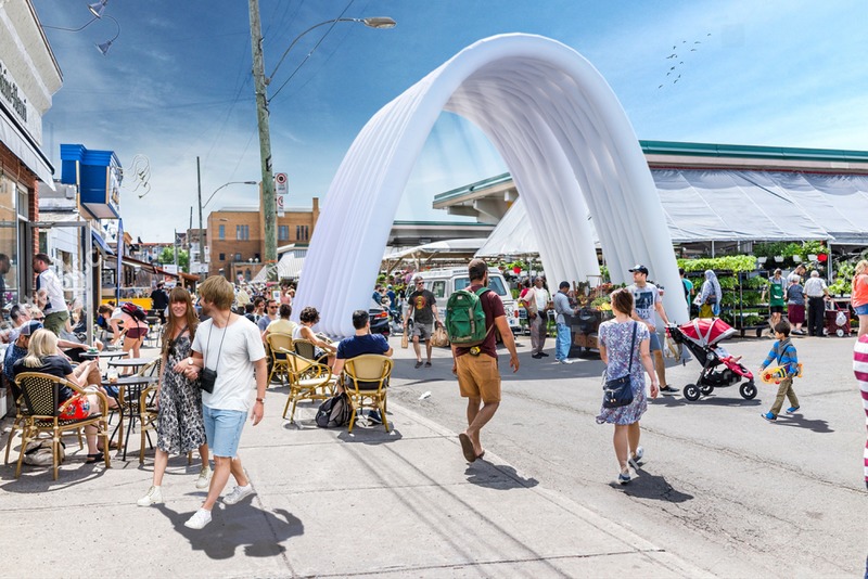 Press kit | 1057-07 - Press release | IMAGO - KANVA - Urban Design - IMAGO - Jean-Talon Market - Photo credit: KANVA