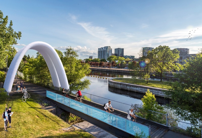 Press kit | 1057-07 - Press release | IMAGO - KANVA - Urban Design - IMAGO - Canal Lachine - Photo credit: KANVA