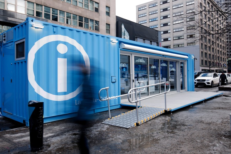 Press kit | 1057-07 - Press release | IMAGO - KANVA - Urban Design - IMAGO - Kiosk - Photo credit: Photo: Thierry Bossé