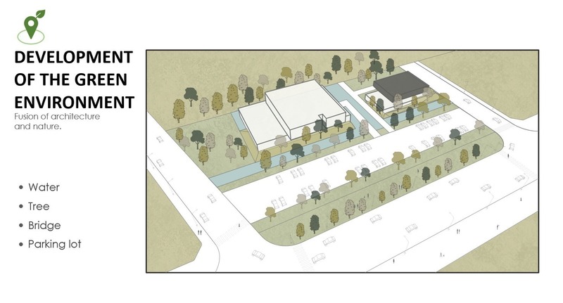 Dossier de presse | 2213-03 - Communiqué de presse | Green Isle: Out-Of-The-Box Thinking Creates New Restaurant Concept - Chain10 Architecture & Interior Design Institute - Architecture commerciale - <p>DEVELOPMENT OF THE GREEN ENVIRONMENT</p> - Crédit photo : Chain10 Architecture &amp; Interior Design Institute