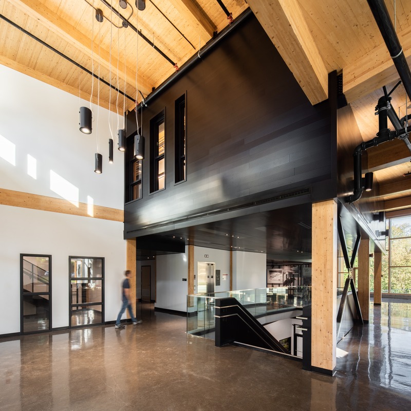 Press kit | 1170-05 - Press release | Parc de la Rivière-des-Mille-Îles: the new exploration centre welcomes its first visitors - Cardin Julien - Institutional Architecture - Photo credit: David Boyer