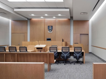 Dossier de presse | 787-07 - Communiqué de presse | WZMH Architects, The First Fifty Years - Celebration - WZMH Architects - Évènement + Exposition - DURHAM CONSOLIDATED COURTHOUSE - Crédit photo : Shai Gil