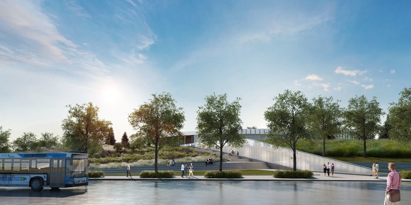 Dossier de presse | 865-38 - Communiqué de presse | Le Net Positif Lemay: une approche durable primée qui rompt avec le statu quo - Lemay - Architecture commerciale -  Centre de transport Bellechasse  - Crédit photo : Lemay