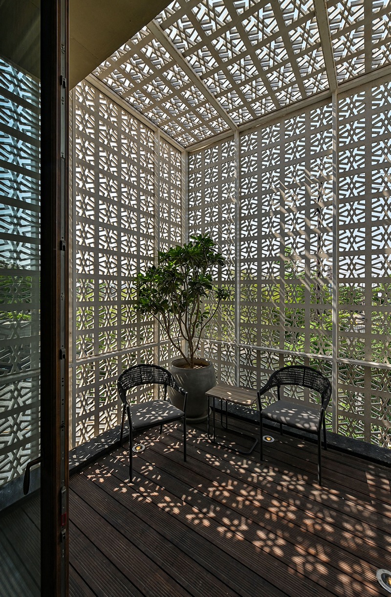 Dossier de presse | 1432-04 - Communiqué de presse | 18 Screens - Sanjay Puri Architects - Architecture résidentielle - Crédit photo : Mr. Dinesh Mehta