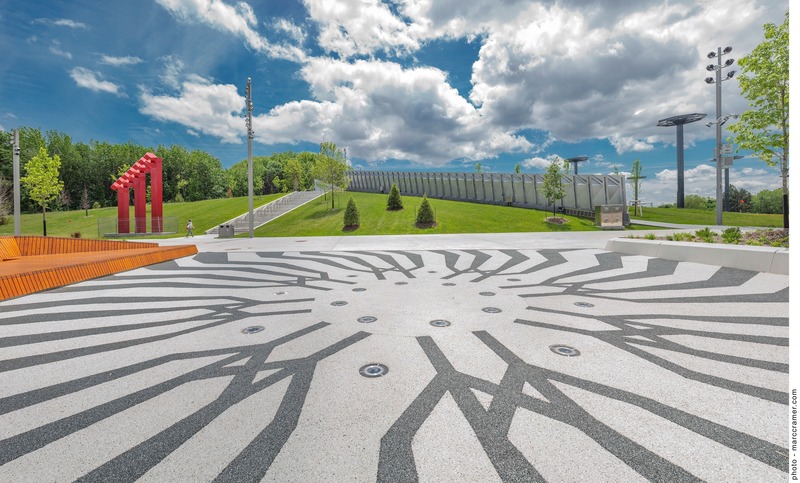 Dossier de presse | 865-36 - Communiqué de presse | Espace 67 : la magie de l’EXPO renaît en 2019 - Lemay - Architecture de paysage - Crédit photo : Marc Cramer