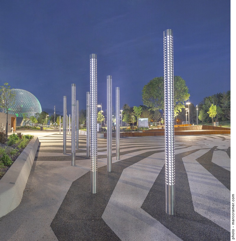 Dossier de presse | 865-36 - Communiqué de presse | Espace 67 : la magie de l’EXPO renaît en 2019 - Lemay - Architecture de paysage - Crédit photo : Marc Cramer
