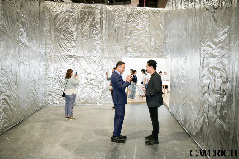 Press kit | 3383-02 - Press release | Grand Opening of Siza Pavilion for CAMERICH at CIFF in Shanghai - China International Furniture Fair - Event + Exhibition - Photo credit: CAMERICH