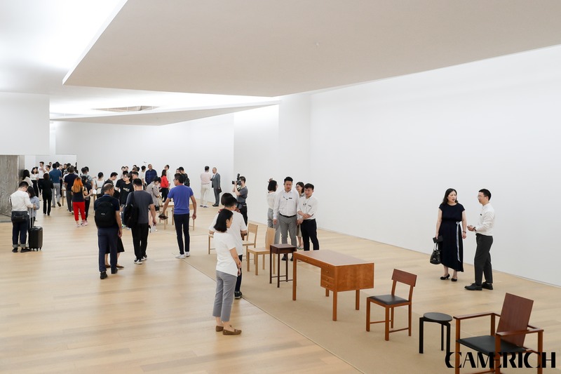 Press kit | 3383-02 - Press release | Grand Opening of Siza Pavilion for CAMERICH at CIFF in Shanghai - China International Furniture Fair - Event + Exhibition - Photo credit: CAMERICH
