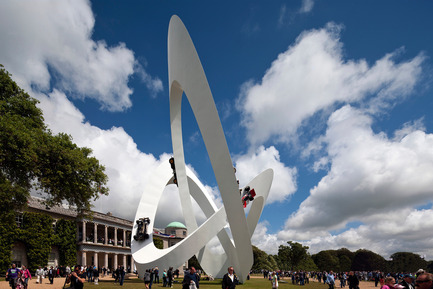 Press kit | 1022-01 - Press release | Lotus sculpture for the Goodwood Festival of Speed 2012 - Gerry Judah - Art - Photo credit: David Barbour