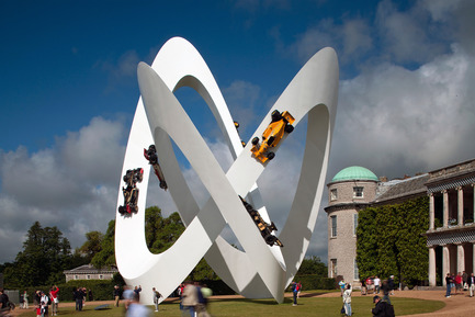 Press kit | 1022-01 - Press release | Lotus sculpture for the Goodwood Festival of Speed 2012 - Gerry Judah - Art - Photo credit: David Barbour