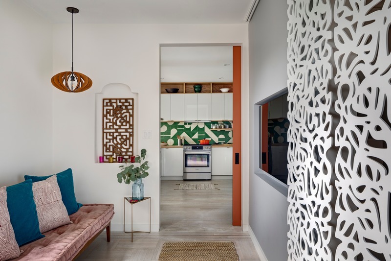 Press kit | 2875-08 - Press release | Prospect Park Apartment - Barker Architecture Office - Residential Interior Design - Photo credit: Francis Dzikowski/OTTO