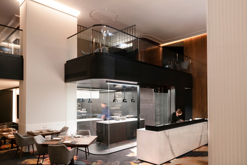 Press kit | 952-19 - Press release | Restaurant Jérôme Ferrer by Europea - Provencher_Roy - Commercial Interior Design - Photo credit: Laurent Guérin
