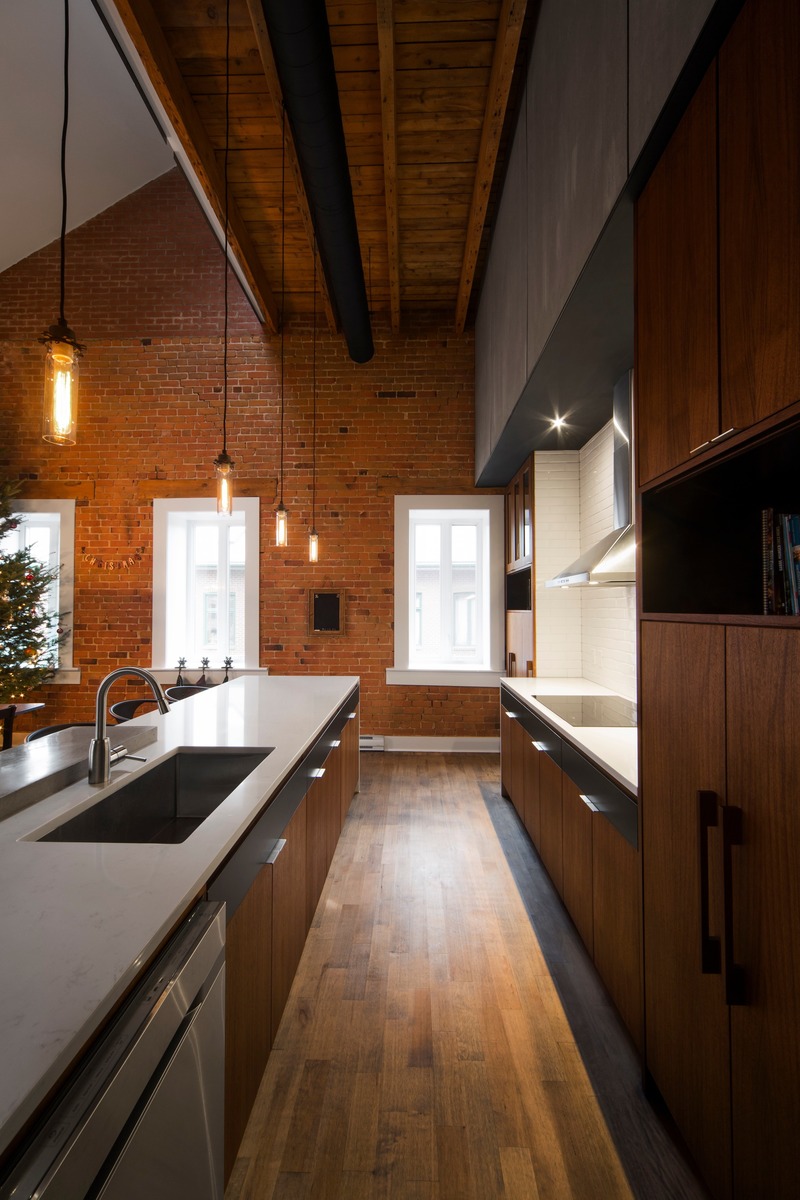 Dossier de presse | 1678-06 - Communiqué de presse | Loft Duvernay - Atelier BOOM-TOWN - Architecture résidentielle - Crédit photo : Steve Montpetit