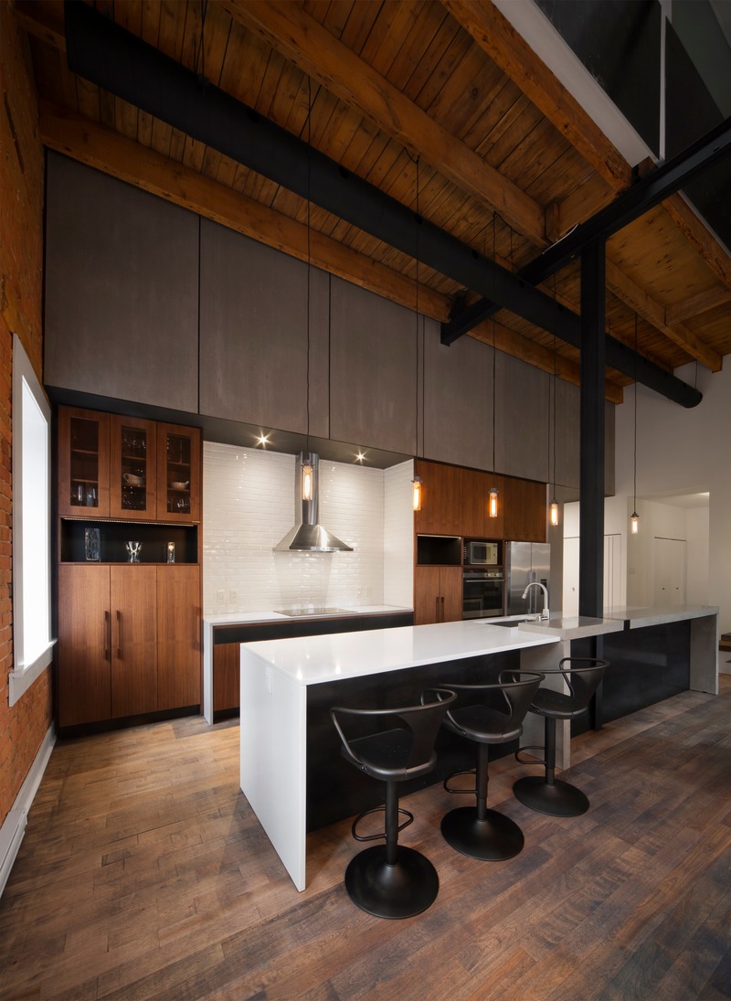 Dossier de presse | 1678-06 - Communiqué de presse | Loft Duvernay - Atelier BOOM-TOWN - Architecture résidentielle - Crédit photo : Steve Montpetit