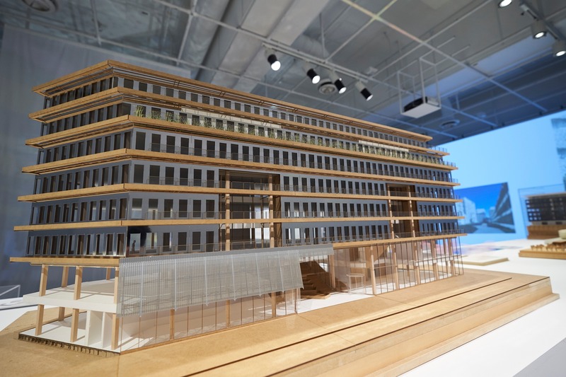 Press kit | 1799-04 - Press release | Architecture of Resonance - Ferrier Marchetti Studio - Event + Exhibition - ENTRE-DEUX_Opening_CENTRE DE DESIGN DE L'UQAM_2019 - Photo credit: Benoit Rousseau