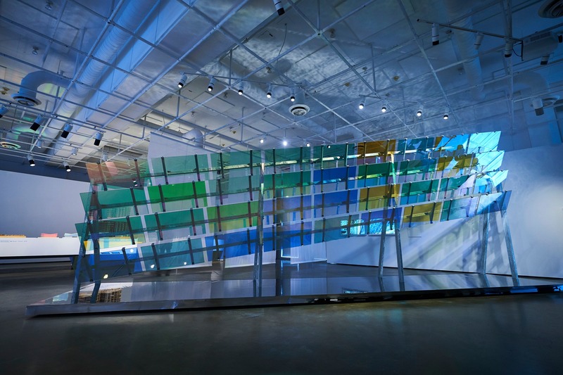 Press kit | 1799-04 - Press release | Architecture of Resonance - Ferrier Marchetti Studio - Event + Exhibition - ENTRE-DEUX_Opening_CENTRE DE DESIGN DE L'UQAM_2019 - Photo credit: Benoit Rousseau