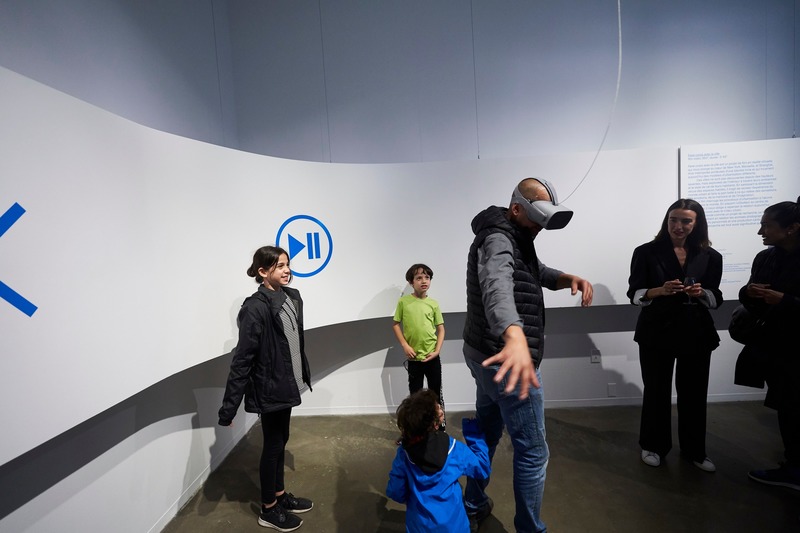 Press kit | 1799-04 - Press release | Architecture of Resonance - Ferrier Marchetti Studio - Event + Exhibition - ENTRE-DEUX_Opening_CENTRE DE DESIGN DE L'UQAM_2019 - Photo credit: Benoit Rousseau