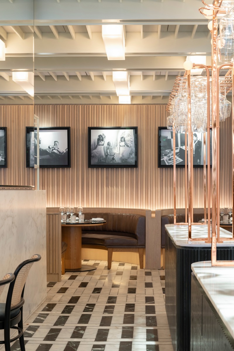 Press kit | 1301-01 - Press release | New MARCUS restaurant at Four Seasons Hotel Montreal - Atelier Zébulon Perron - Commercial Interior Design - Restaurant - Photo credit: Olivier Blouin