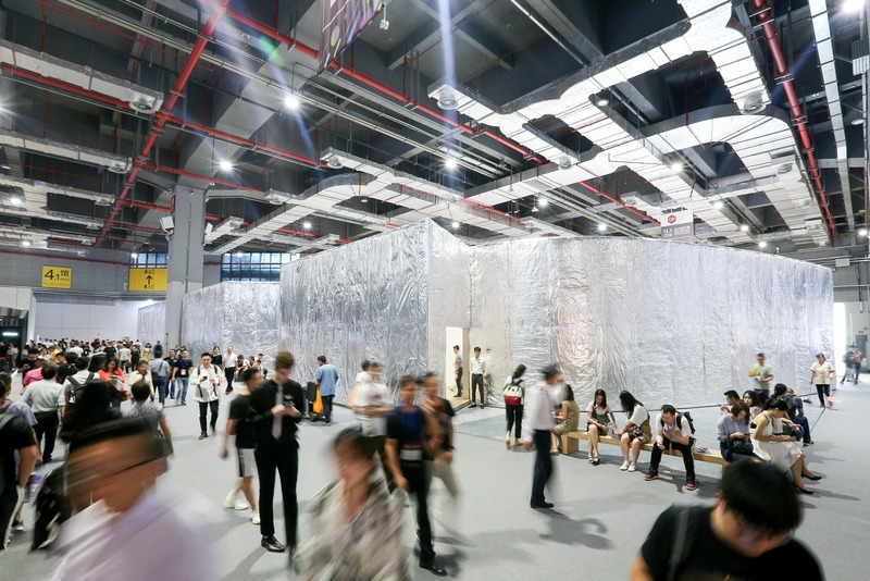 Dossier de presse | 3383-03 - Communiqué de presse | CIFF Shanghai 2019, de nouveaux records et une innovation constante en réponse aux changements du secteur de l’ameublement - CIFF Shanghai - Évènement + Exposition -  The Alvaro Siza Pavilion for Camerich at 44th CIFF Shanghai - Hall 3.1    - Crédit photo : CIFF