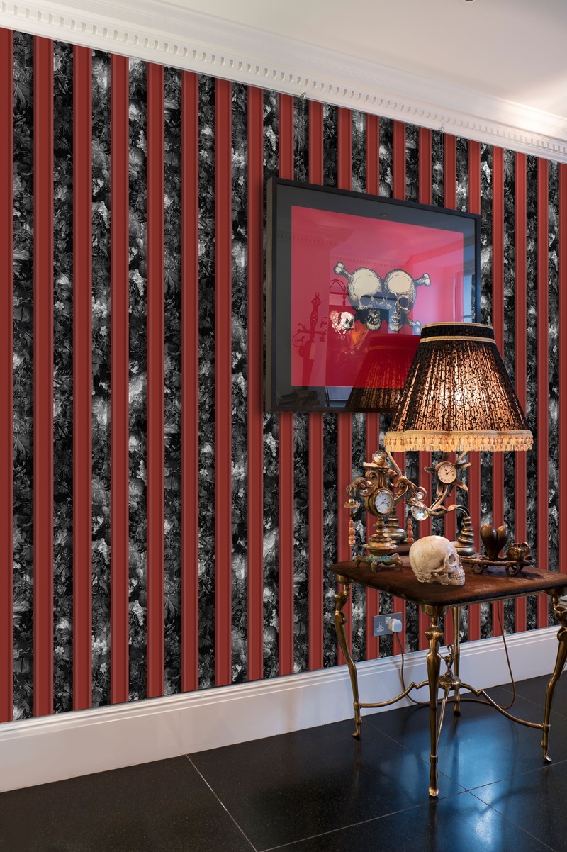 Dossier de presse | 3279-06 - Communiqué de presse | FEATHR and Artist Magnus Gjoen Collaborate on New Wallpaper Collection - FEATHR - Produit - Victory over Ignorance wallpaper - Crédit photo : Andreas von Einseidel/Alamy/FEATHR/Magnus Gjoen