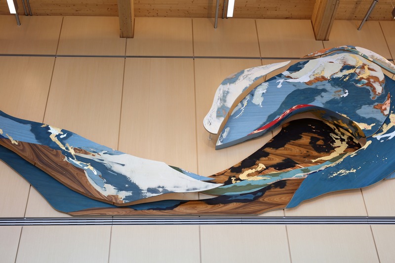 Dossier de presse | 746-05 - Communiqué de presse | Affluents - Yechel Gagnon - Art -  Affluents (détail), 2019<br>  - Crédit photo : Alexandre Masino<br>