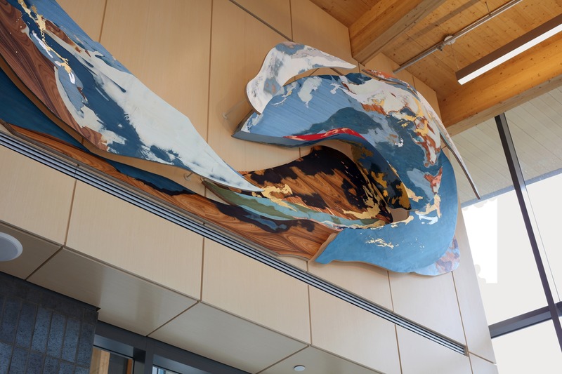 Dossier de presse | 746-05 - Communiqué de presse | Affluents - Yechel Gagnon - Art -  Affluents (détail), 2019<br>  - Crédit photo : Alexandre Masino<br>