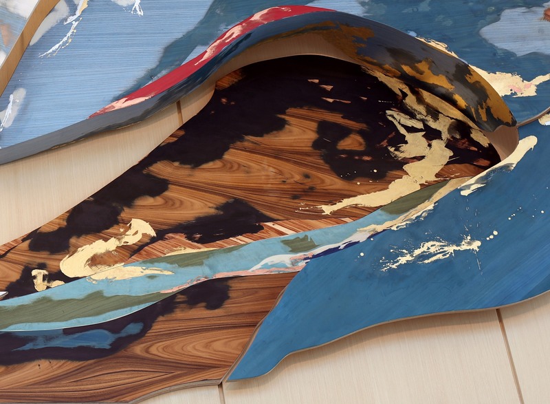 Dossier de presse | 746-05 - Communiqué de presse | Affluents - Yechel Gagnon - Art -  Affluents (détail), 2019<br>  - Crédit photo :  Alexandre Masino<br> 