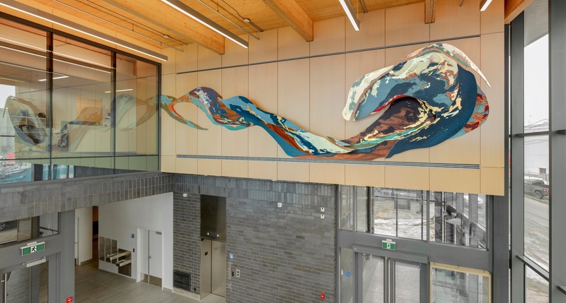 Dossier de presse | 746-05 - Communiqué de presse | Affluents - Yechel Gagnon - Art - Affluents, 2019<br> - Crédit photo : Marc Cramer<br>