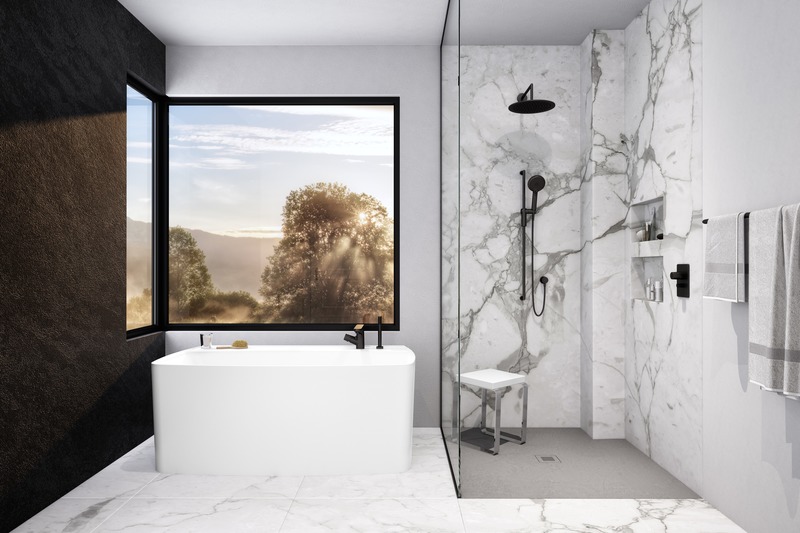 Press kit | 2342-06 - Press release | Relaxation Redefined - WETSTYLE’S fresh new Collections are what Dreams are Made of - WETSTYLE - Industrial Design -  LAB 1 Bathtub - Photo credit: WETSTYLE