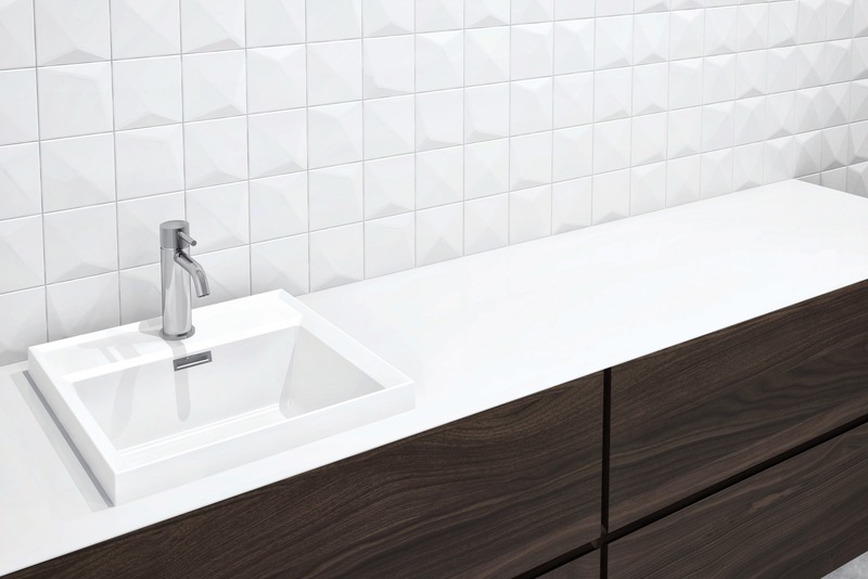 Press kit | 2342-06 - Press release | Relaxation Redefined - WETSTYLE’S fresh new Collections are what Dreams are Made of - WETSTYLE - Industrial Design -  LAB Drop-in Lavatory (Square Series)  - Photo credit: WETSTYLE