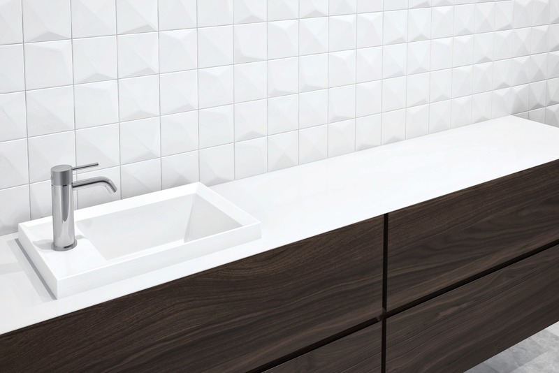 Press kit | 2342-06 - Press release | Relaxation Redefined - WETSTYLE’S fresh new Collections are what Dreams are Made of - WETSTYLE - Industrial Design -  LAB Drop-in Lavatory (Square Series)  - Photo credit: WETSTYLE