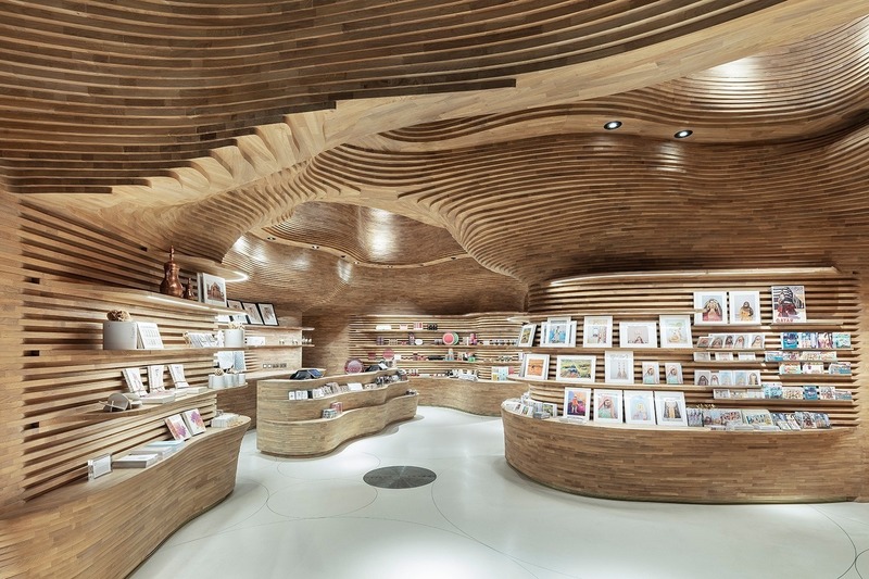Dossier de presse | 1124-25 - Communiqué de presse | WINWAN Live 2019: World Interiors News Winners - Haymarket Media Group - World Interiors News - Évènement + Exposition - National Museum of Qatar Gift Shops - Crédit photo : Koichi Takada Architects