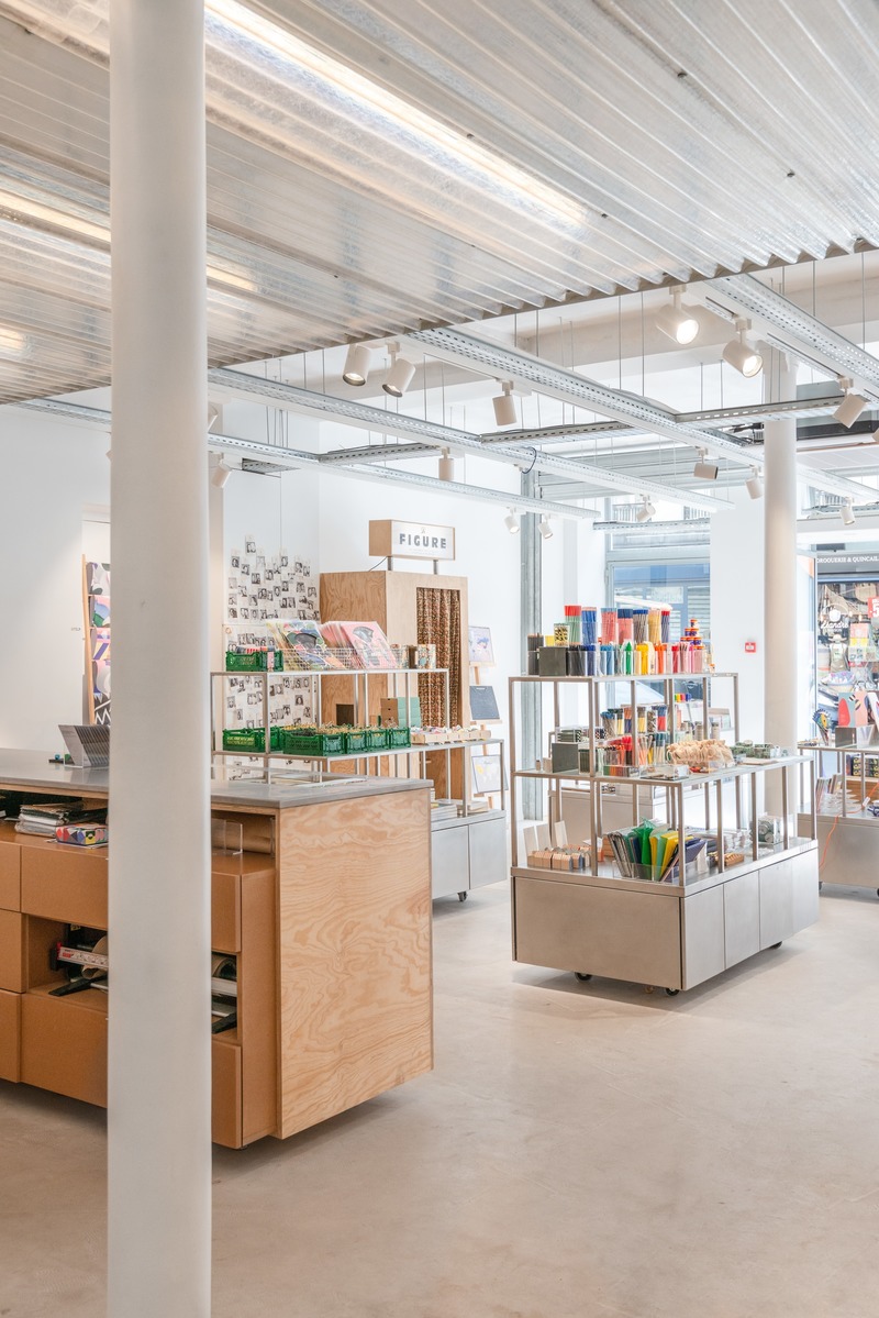 Dossier de presse | 2037-02 - Communiqué de presse | Nouveau showroom Papier Tigre - Cent15 architecture - Architecture commerciale - Crédit photo :  Papier Tigre_Cent15 architecture_Caudroy photographie 