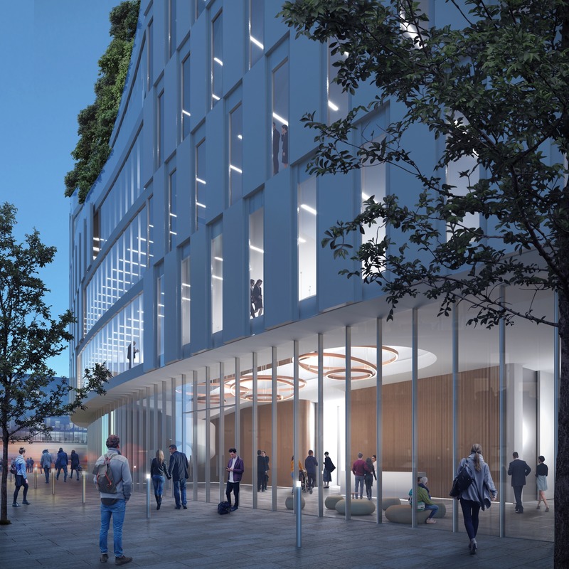 Dossier de presse | 4004-01 - Communiqué de presse | MET Tirana Residential Building - Mario Cucinella Architects - Architecture résidentielle -  <p>MET Tirana, Night view</p>  - Crédit photo : MC A 